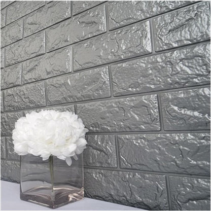 3D Peel & Stick Brick Wall Panel, Home and Wall Decor