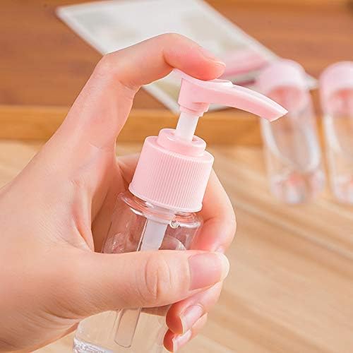 3PCS Clear BPA-Free Travel Bottles for Creams & Lotions