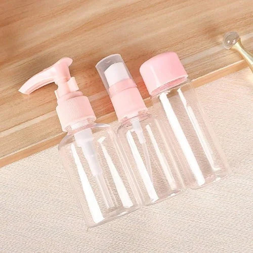 3PCs Travel Refillable Bottle, Health and Beauty