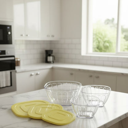 3Pcs Stackable Storage Containers, Kitchen Accessories 