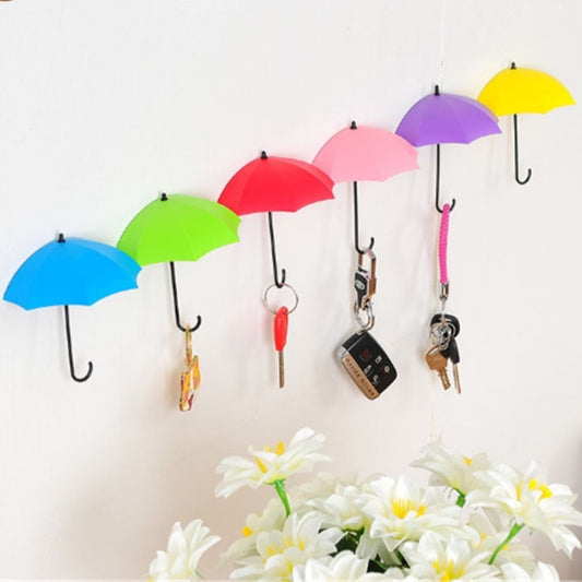 3 Pcs Multi Purpose Umbrella Wall Hooks