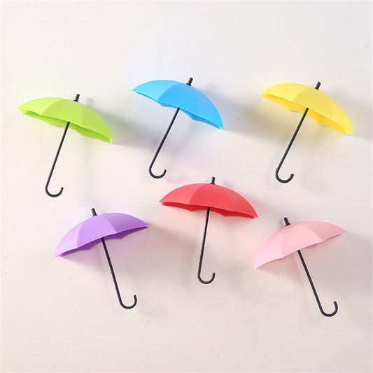 3 Pcs Multi Purpose Umbrella Wall Hooks