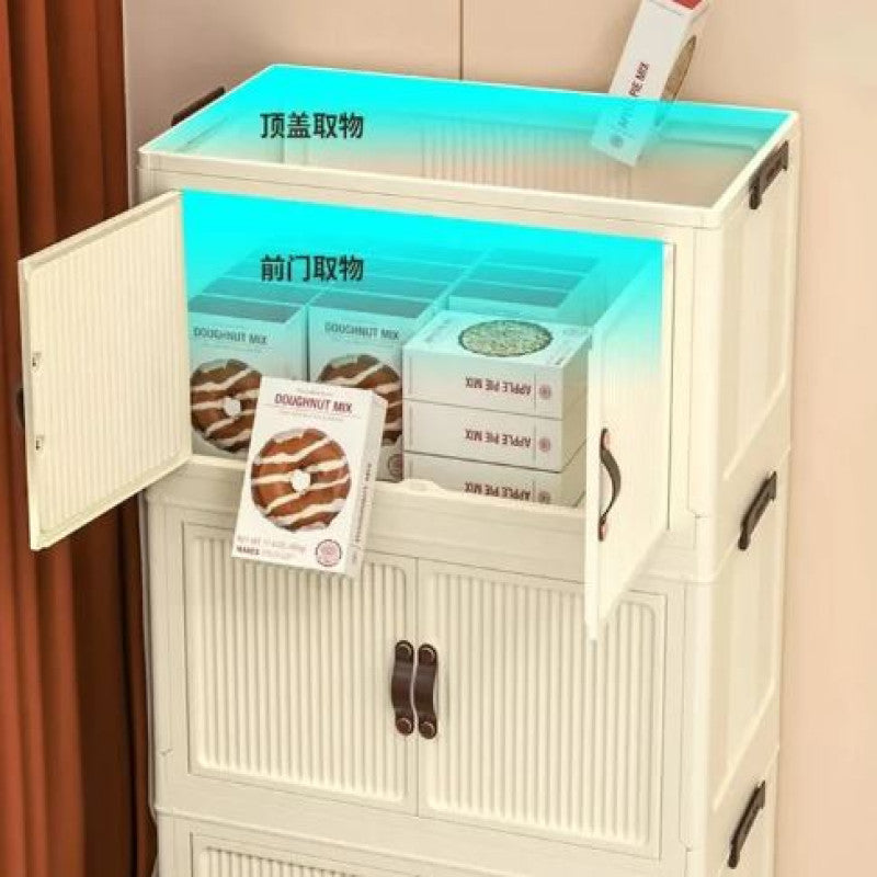 3 Layer Folding Wardrobe, Home and Living 