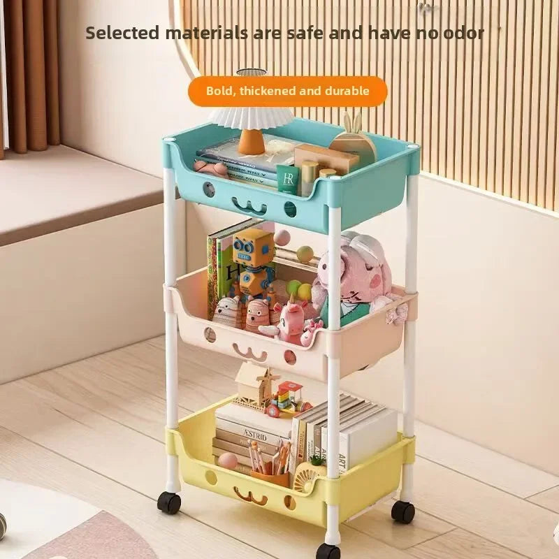 3 Tier Smiley Trolley, Home and Living 