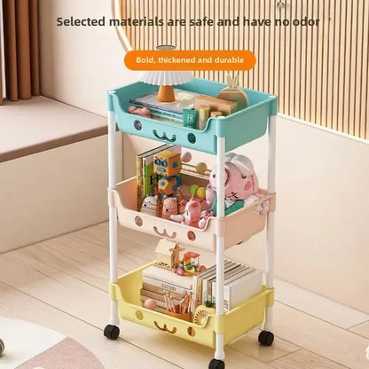 3 Tier Smiley Trolley, Home and Living 