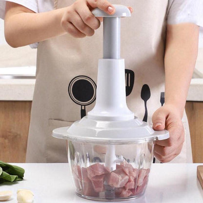 Multifunctional Hand Pat Chopper and Mixer 1.5L