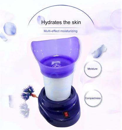 3 in 1 Steam Facial For Blocked Nose Face Throat Humidifier Vapour Therapy