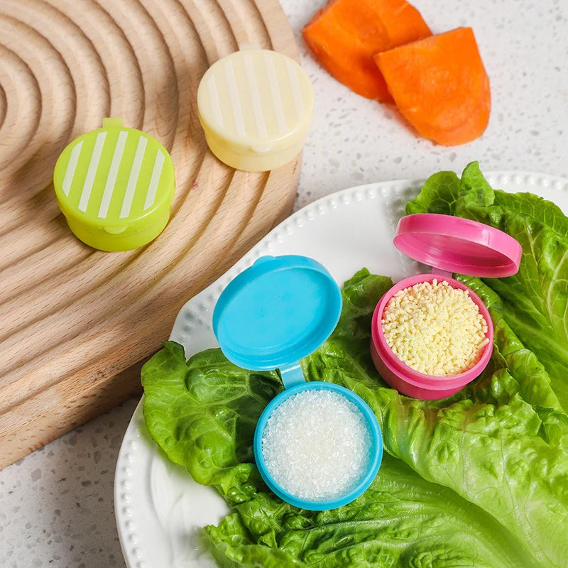 4Pcs Mini Sauce Containers, Home and Living 