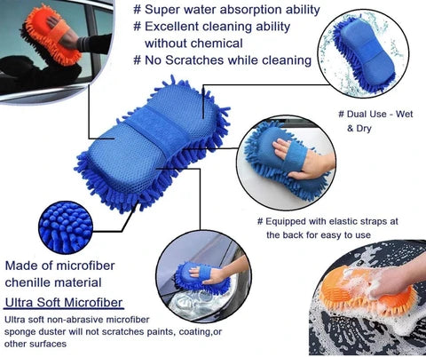 Ultra Soft Microfiber Cleaning Duster For Car & Home