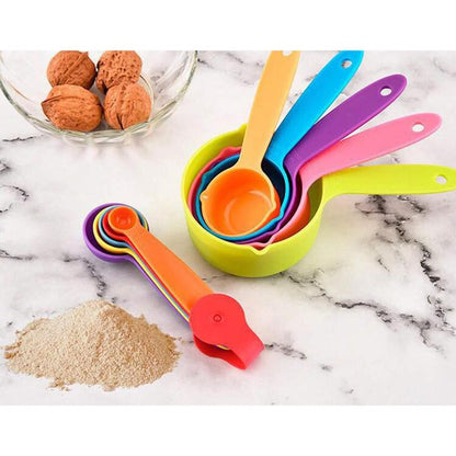 4 In 1 Kitchen Essentials ( Oil Pot+ Coffee Beater+ Measuring Spoon (6Pcs)+ Dough Mat)