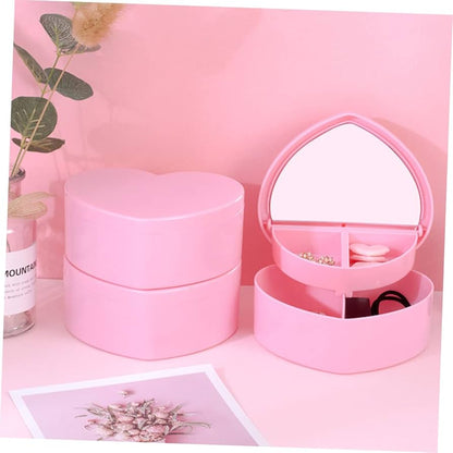 Heart Shape Cute Jewellery Box Organizer