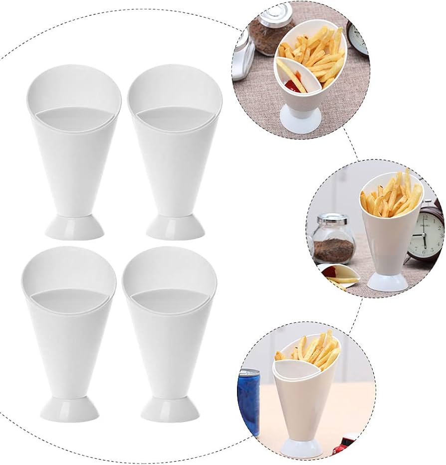 Fries & Sauce Dipping Cup Convenient Snack Holder