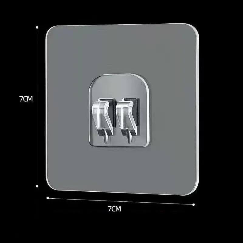 5PCS Strong Hold Acrylic Adhesive Hooks for Walls