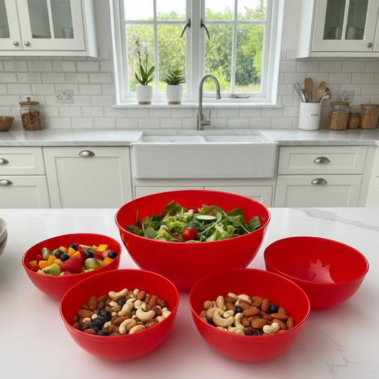 5Pcs Kitchen Bowl Set – Ideal for Snacks & Meals, Kitchen Accessories 