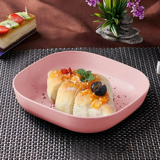 5Pcs Small Plate Set – Everyday Snack Serving, Kitchen Accessories 