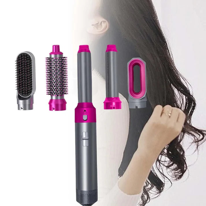 5in1 Hair Styler5 In 1 Hair Styler – One Tool, Multiple Hairstyles, Health and Beauty 