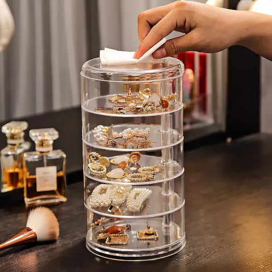5 Layer Round Jewelry Organizer