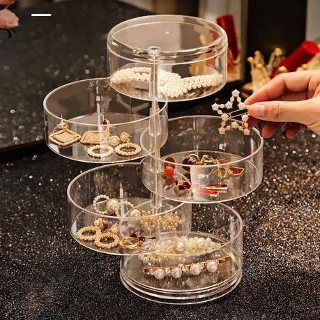 5 Layer Round Jewelry Organizer