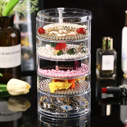 5 Layer Round Jewelry Organizer