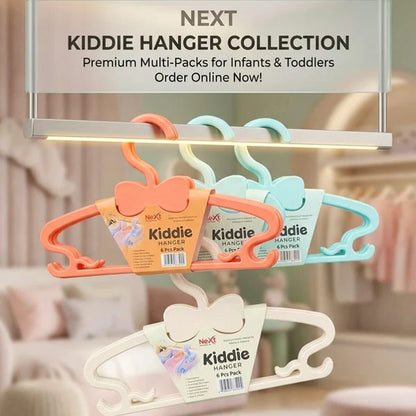 6-Piece Baby Hanger Set – Clothes Hangers for Infants & Toddlers