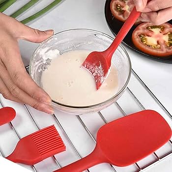 5-Piece Non-Stick Silicone Cooking Tools Set