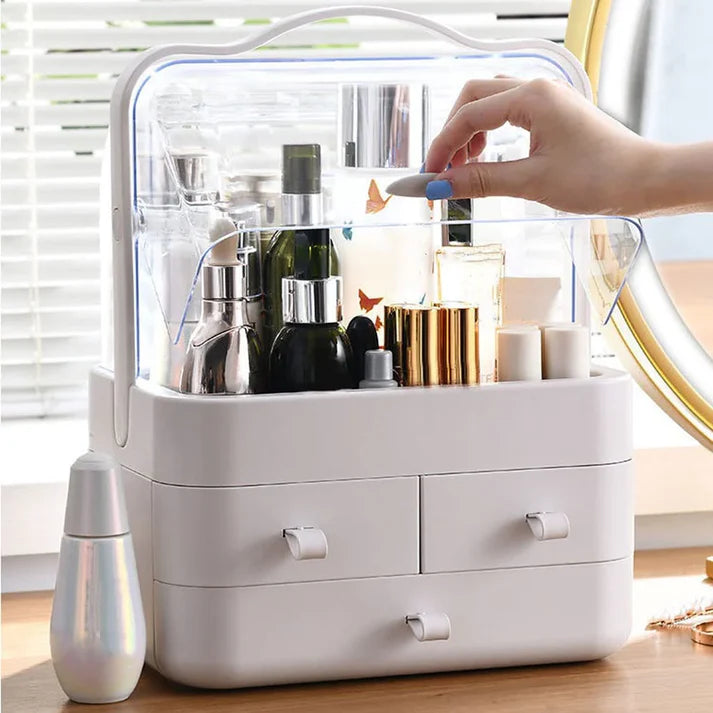 3 Drawer Modern Cosmetic & Makeup Organizer