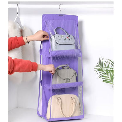6 Pocket Handbag Organizer, Wardrobe and Organizer 