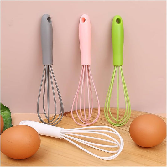 Silicone Wrapped Hand-Held Egg Beater(12 Inch)