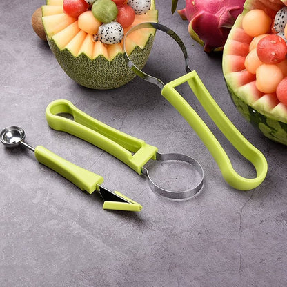 4 In 1 Multi-Use Stainless Steel Fruit Cutter Set