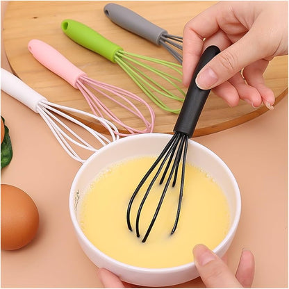 Silicone Wrapped Hand-Held Egg Beater(12 Inch)