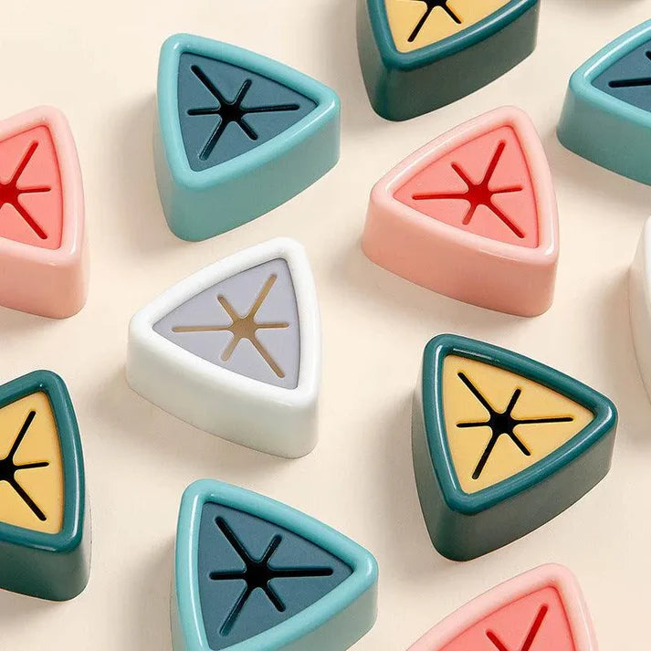 Triangular Silicone Towel Organizer