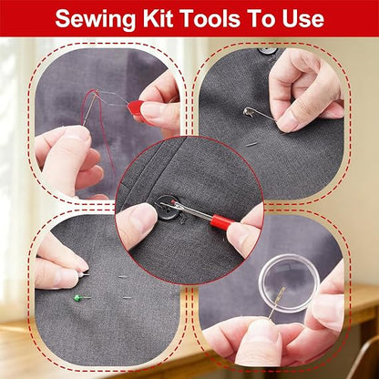 All In One Sewing Organizer Bag Threads Needles & Accessories