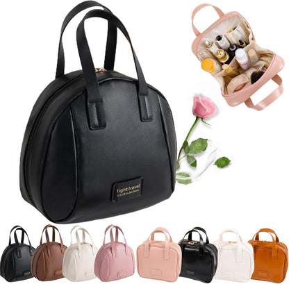PU Leather Makeup Bag Stylish Cosmetic Storage Bag For Women