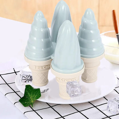 4Pcs Cone Mold Set