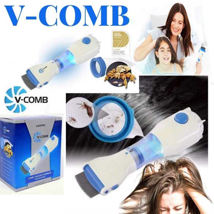 V Comb Lice Removal Device