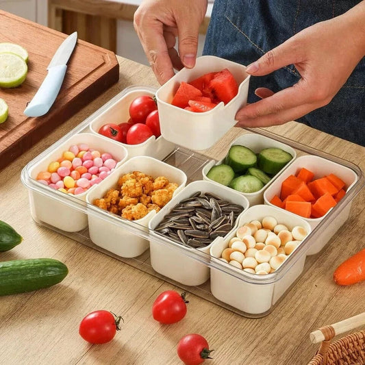 8in1 Airtight Storage Containers – Keep Food Fresh Longer, Kitchen Accessories 