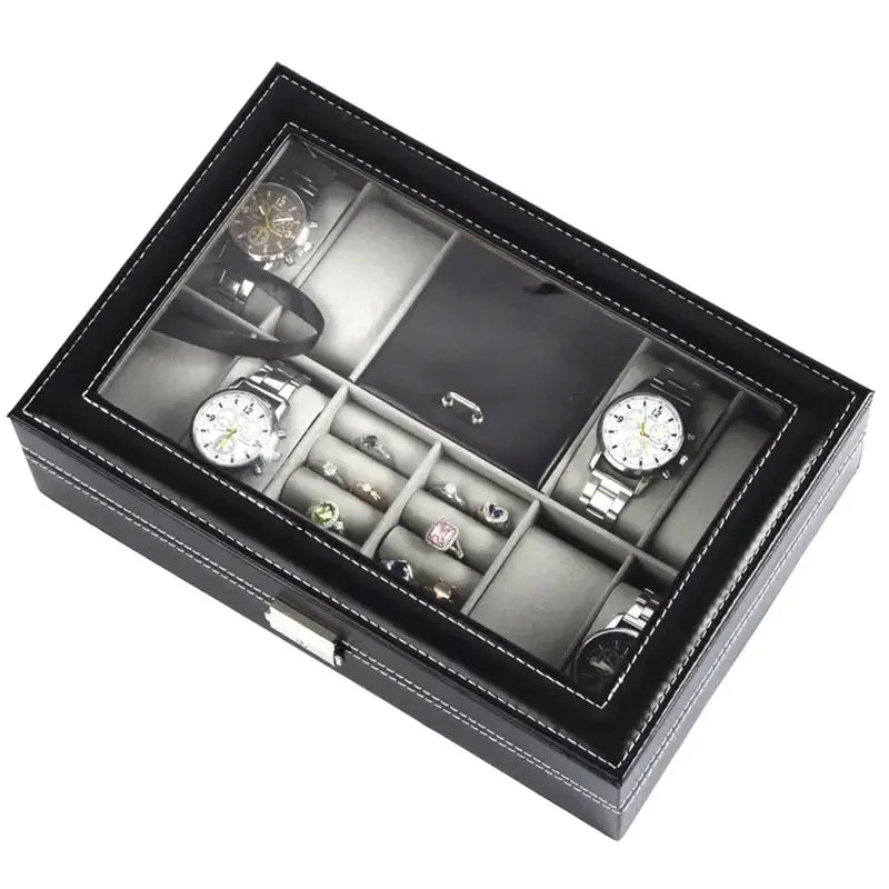 Watch & jewelry Display Box Cas