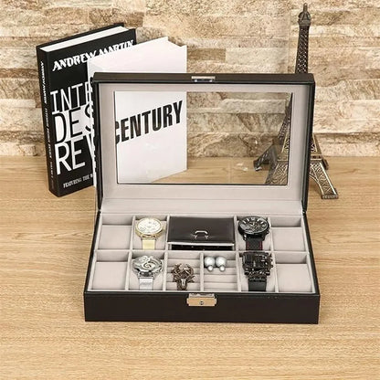 Watch & jewelry Display Box Cas