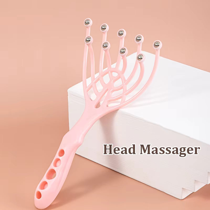 9 Prong Head Scratcher Massage Tool