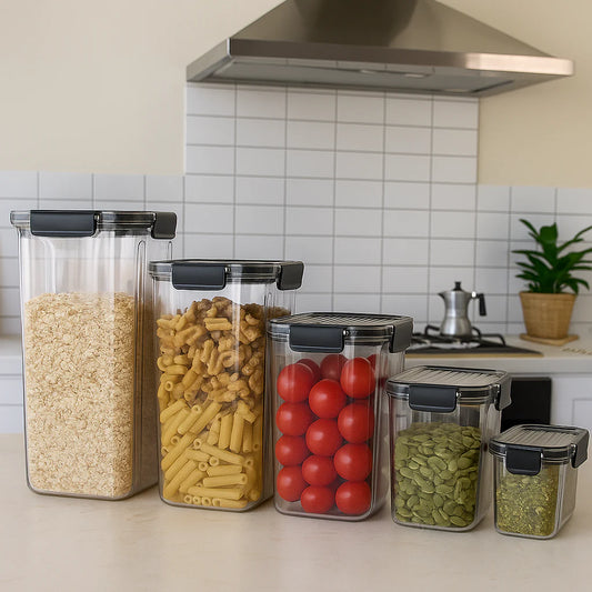 Airtight Kitchen Storage Containers – Strong & Reusable, Kitchen Accessories 