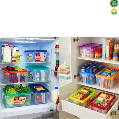 Airtight Snap Lock Food Container – 3-Liter Refrigerator Storage Box