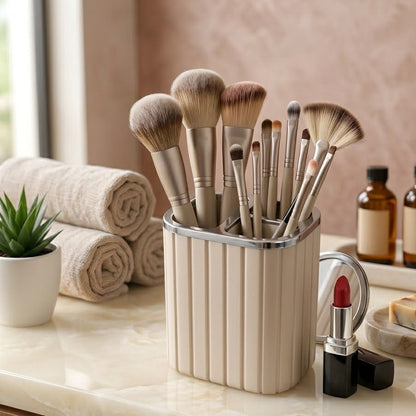 Multi Purpose Plastic Toothpaste & Cosmetic Brush Holder