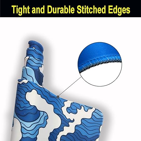  Blue Waves Desk Mat, Home ad Living 