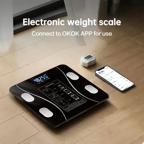 Bluetooth Smart LED Weight Scale, Home and Living 