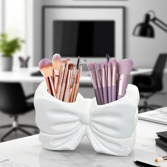 Bow-Knot St, Home Syle Makeup Brush Stand, Home and Living 