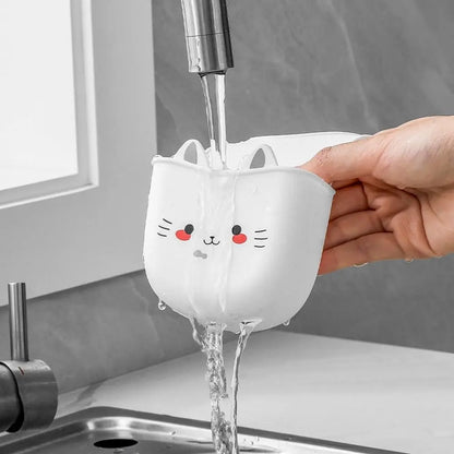 Cartoon Cat Sink Holder