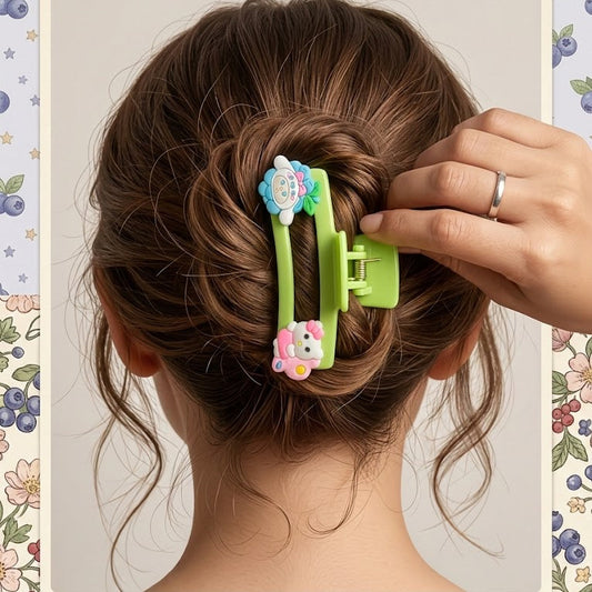 Character Design Hair Clip – Stylish & Comfortable, Health and Beauty 
