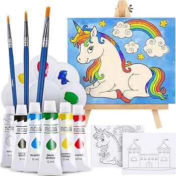 Color Rich Watercolor Paint Set with Art Tools