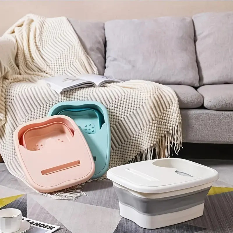 Compact Foldable Foot Soaking Basin, Health and Beauty 