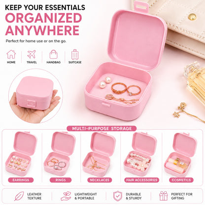 Compact Ring & Necklace Storage Box